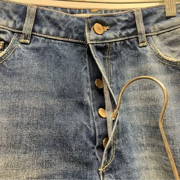 DL1961 Womens Bella High Rise Vintage Slim Distressed Blue Wash Jeans 26 - Picture 2 of 9